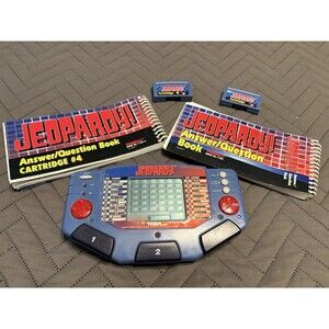 Jeopardy Handheld Game with Cartridge Bundle Tested